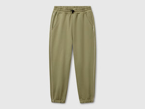 Pantaloni in felpa con piping