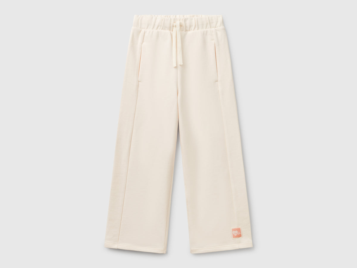 Pantaloni in felpa wide fit