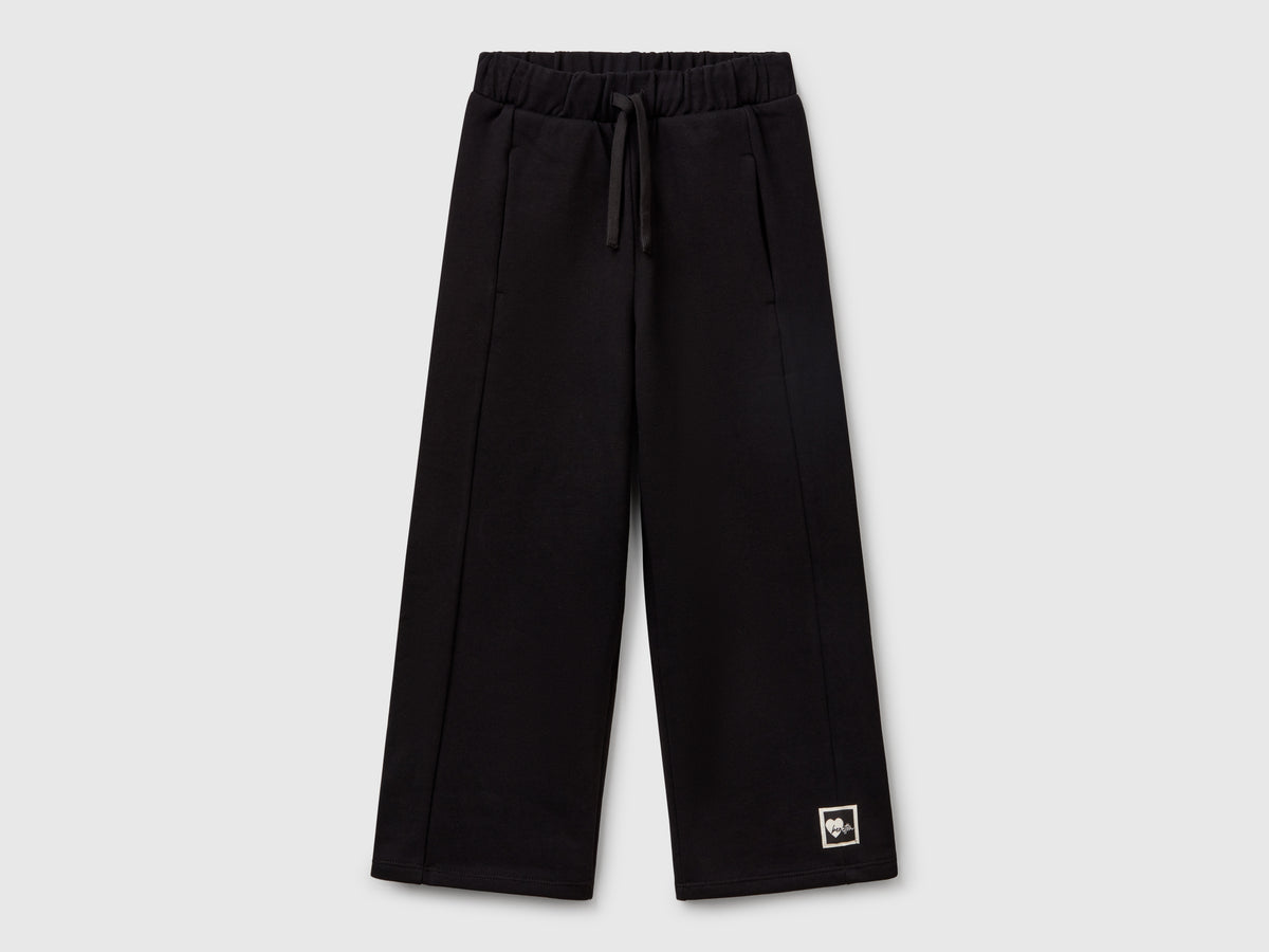 Pantaloni in felpa wide fit