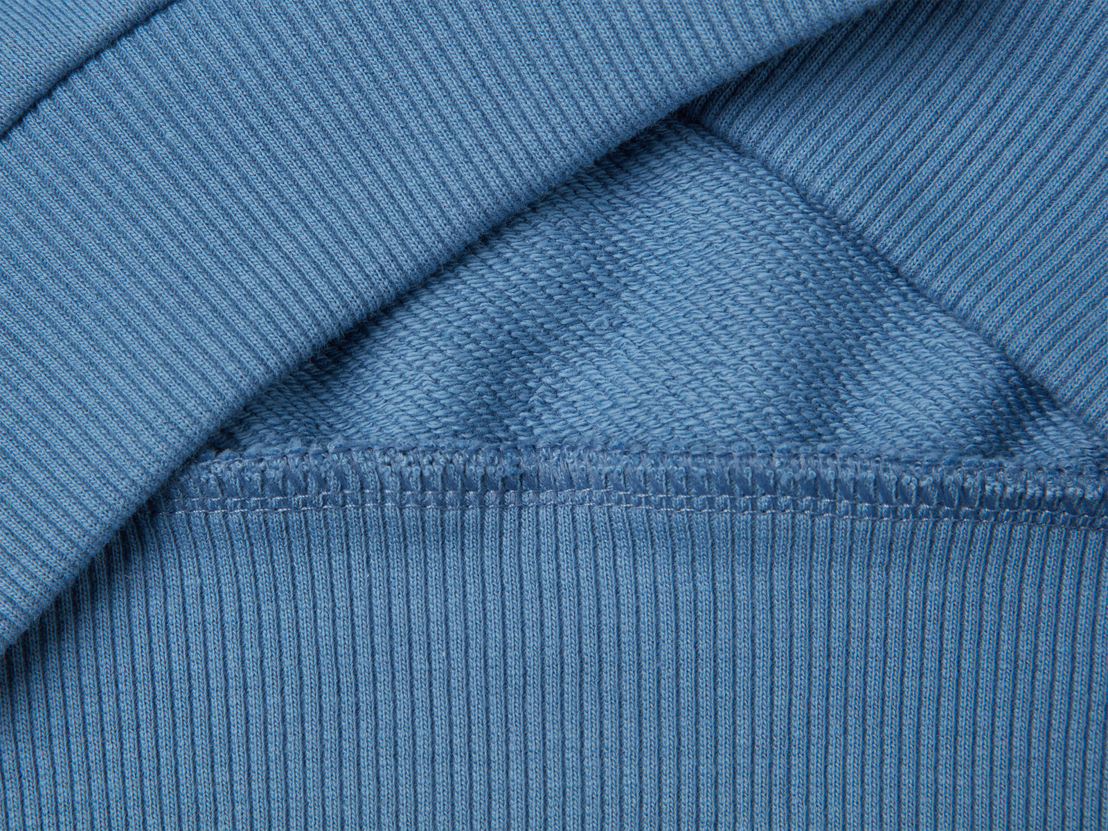 Felpa con doppia manica da bimbo azzurro 3 | Benetton Outlet
