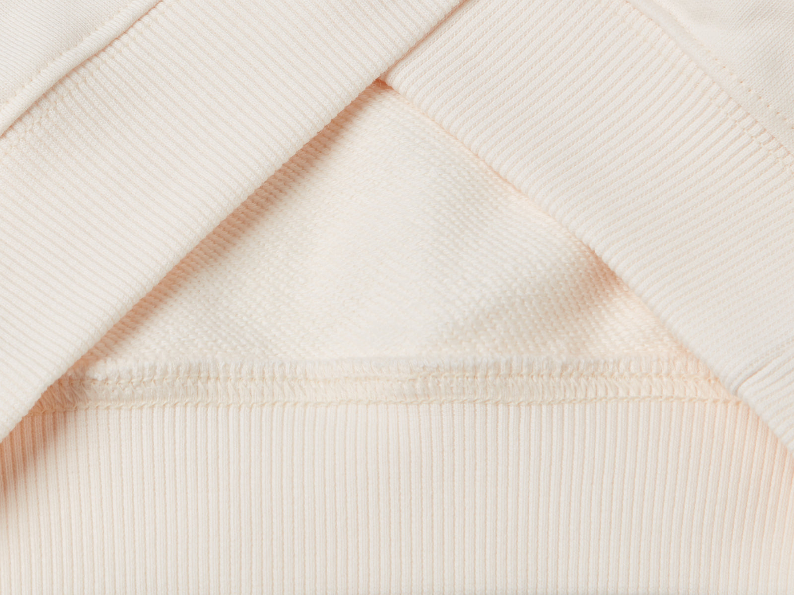 Felpa girocollo con stampa da bimbo bianco panna 3 | Benetton Outlet