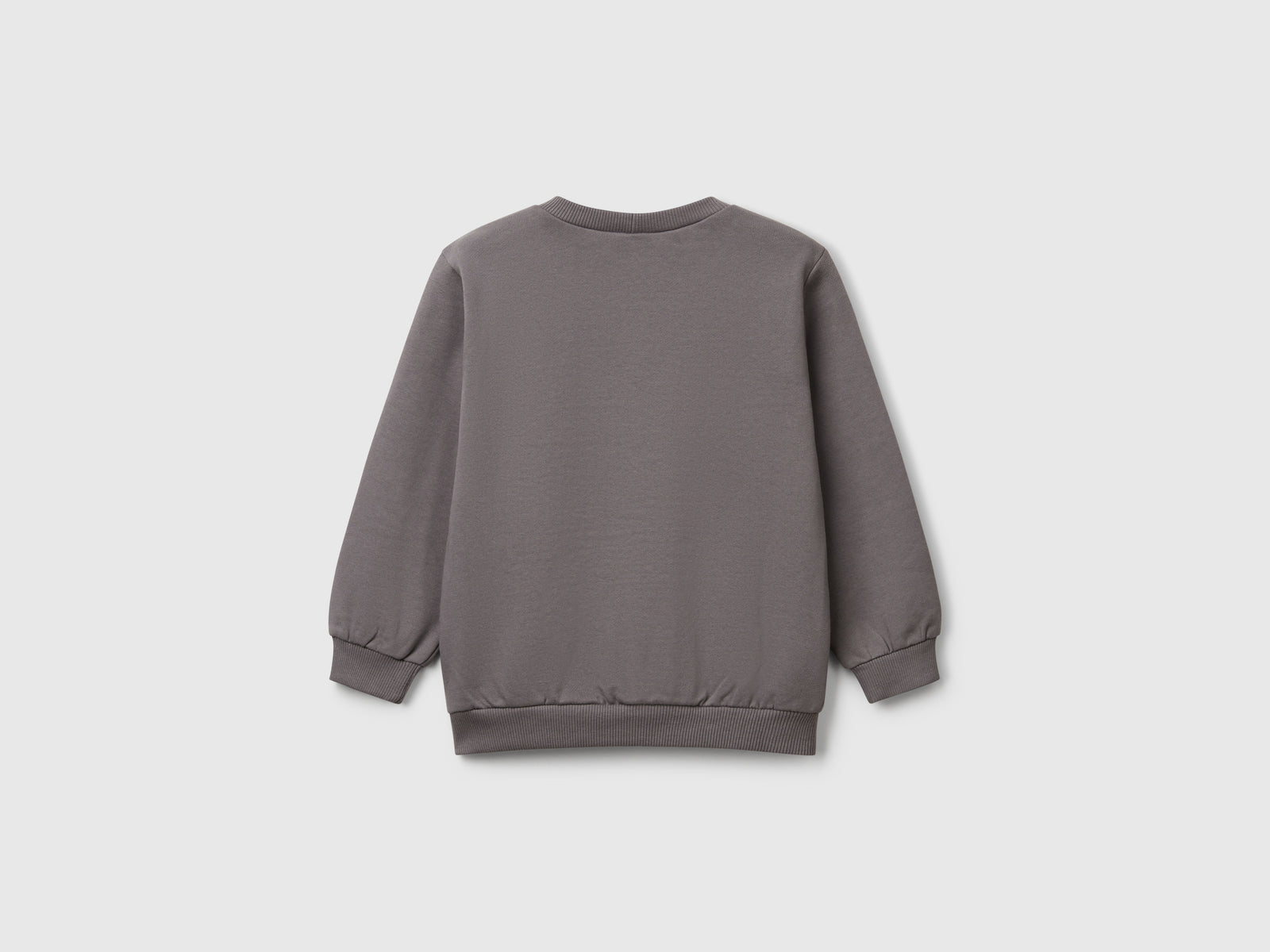 Felpa ampia "The Rolling Stones" da bimba grigio scuro 2 | Benetton Outlet