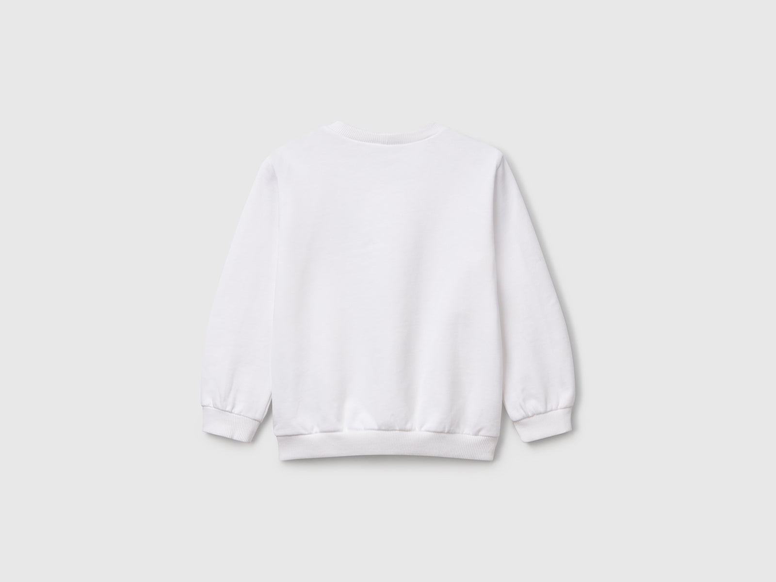 Felpa ampia "The Rolling Stones" da bimba bianco 2 | Benetton Outlet