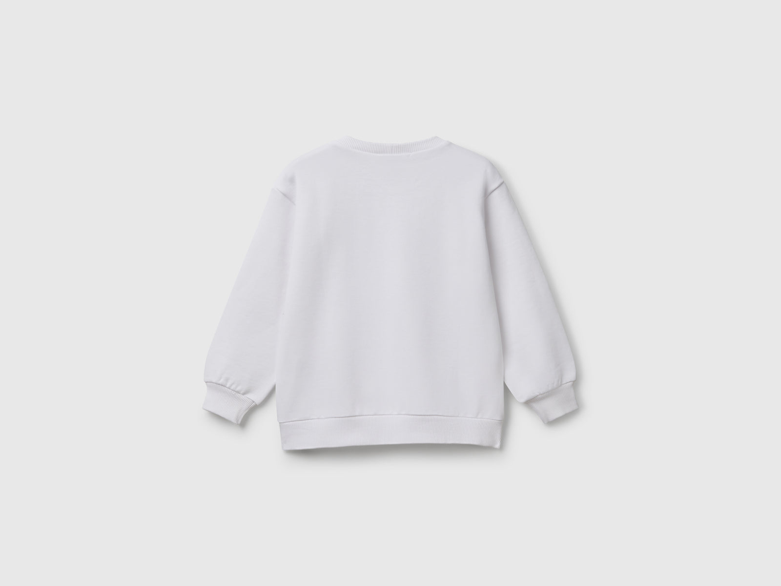 Felpa ampia "The Rolling Stones" da bimbo bianco 2 | Benetton Outlet