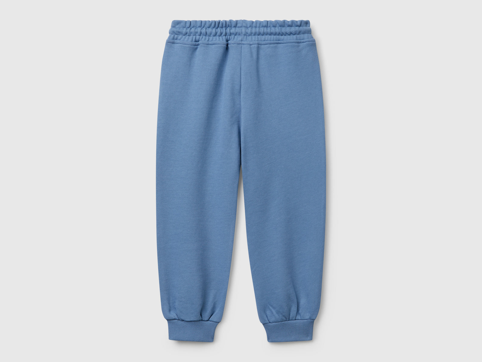 Pantaloni in felpa con coulisse da bimbo azzurro 2 | Benetton Outlet