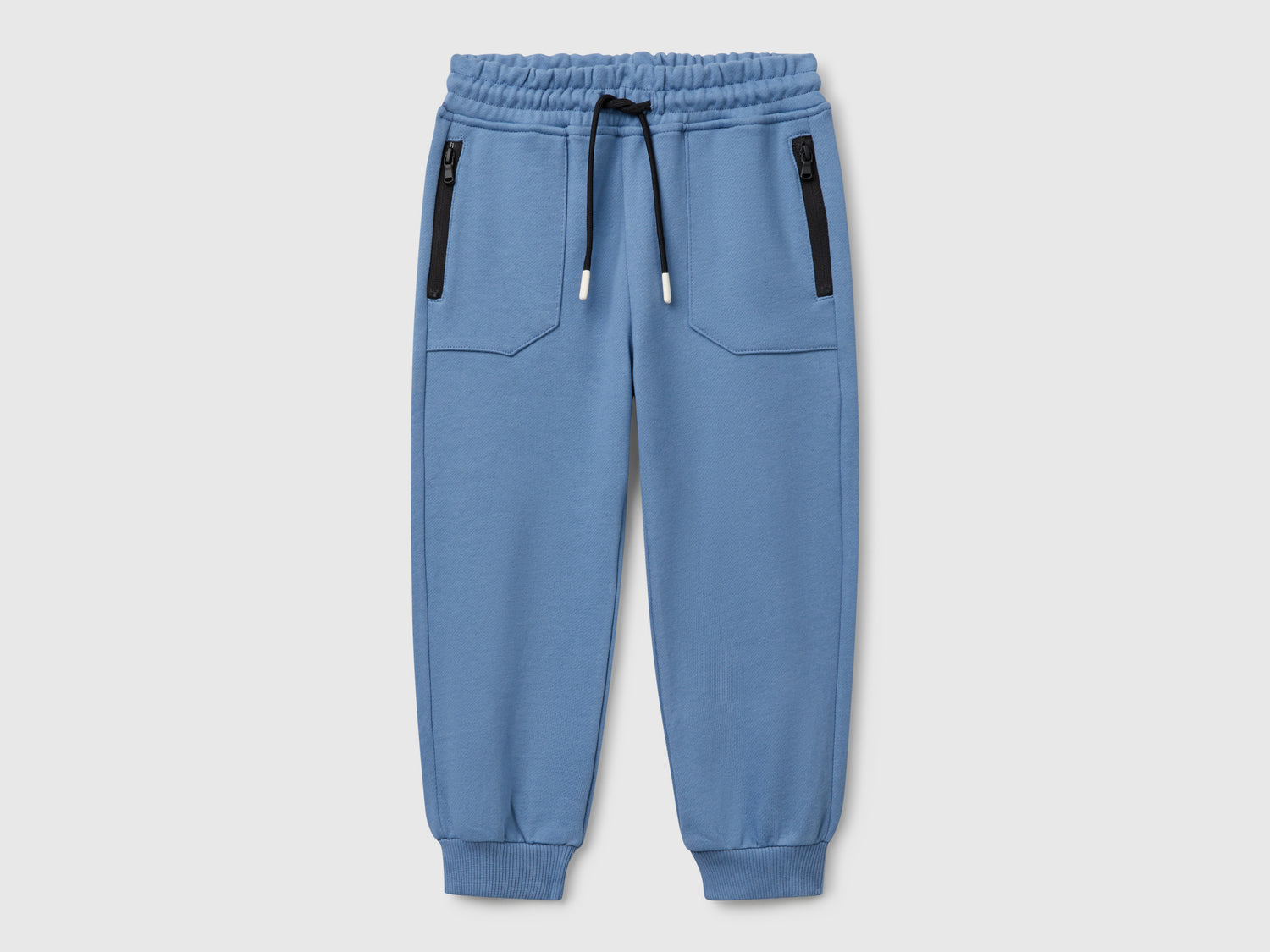Pantaloni in felpa con coulisse da bimbo azzurro | Benetton Outlet