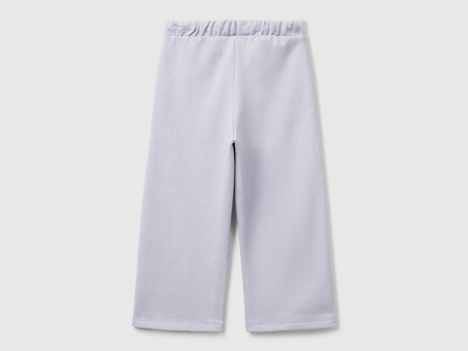Pantaloni wide fit da bimba pervinca 2 | Benetton Outlet