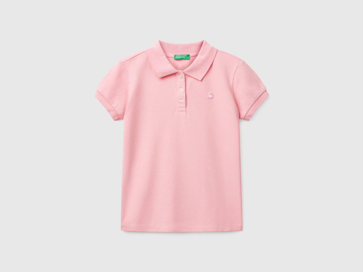 Polo manica corta in cotone