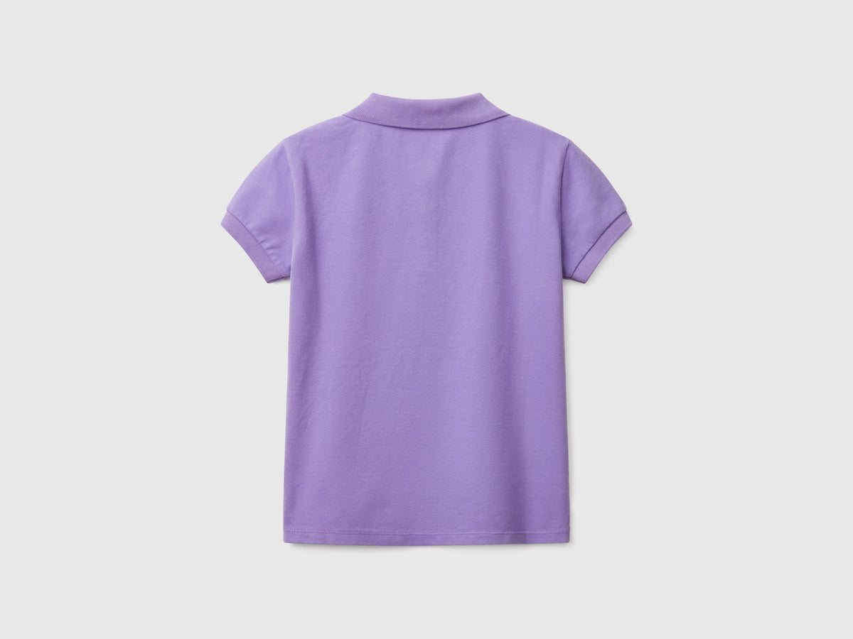 Polo manica corta in cotone