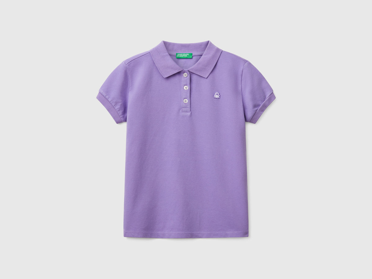 Polo manica corta in cotone