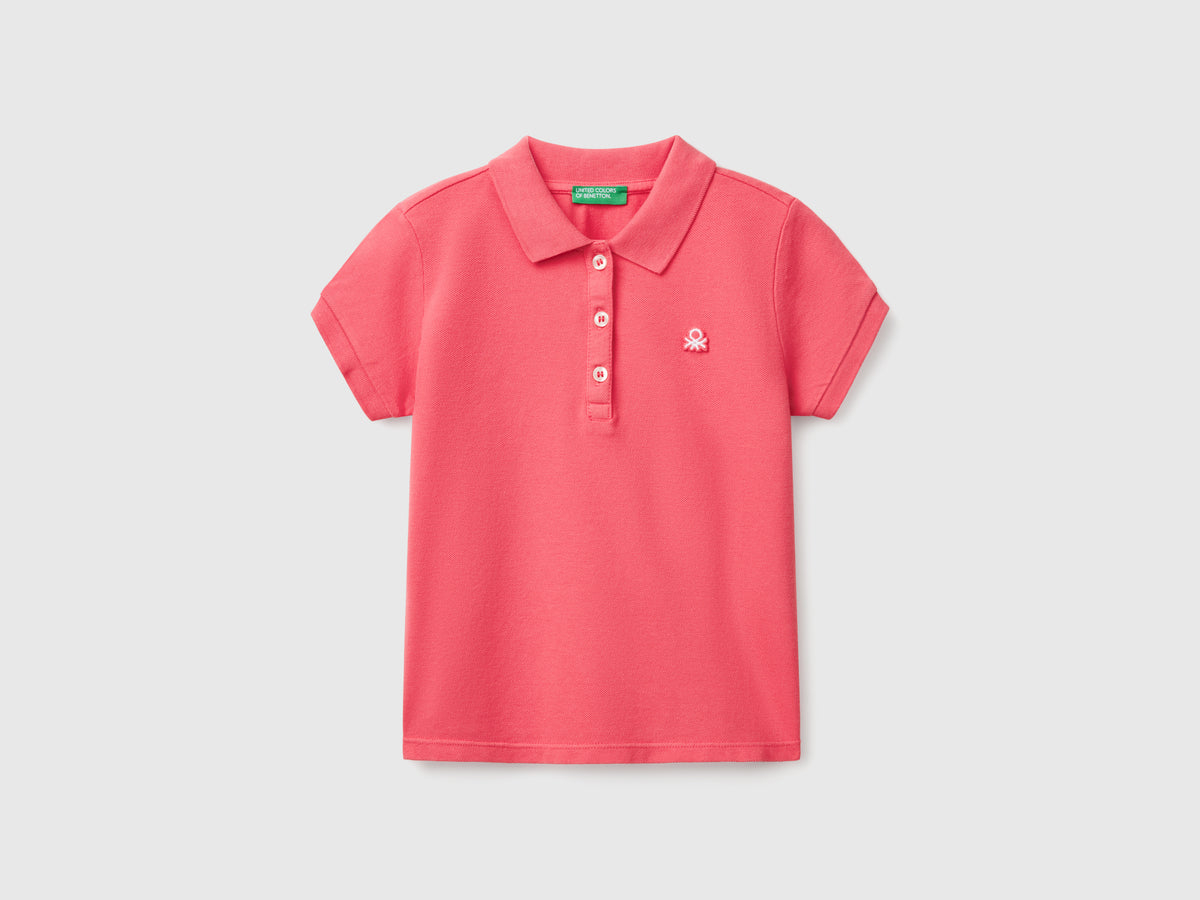 Polo manica corta in cotone