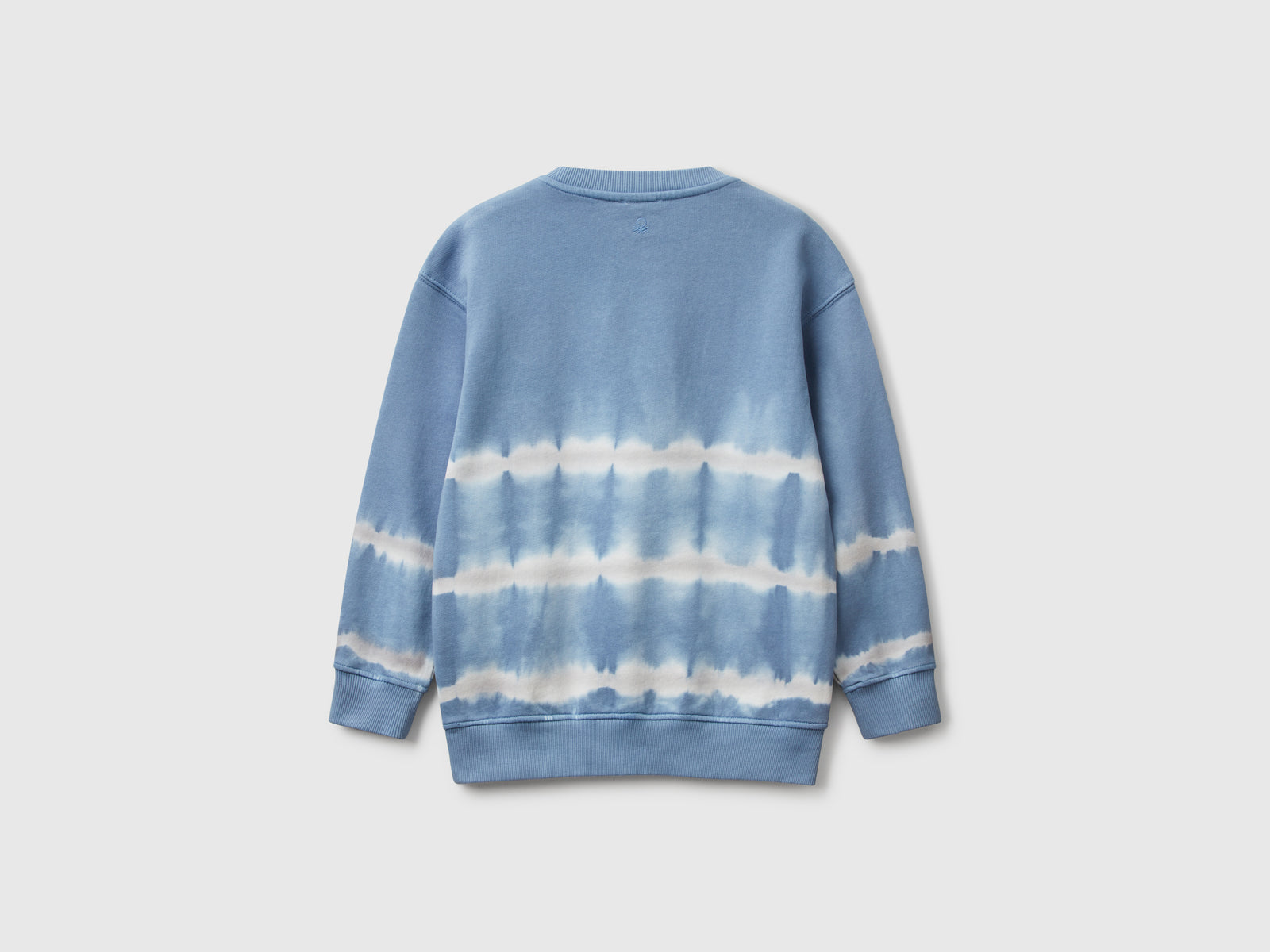 Felpa tye-dye over fit da bambino bluette 2 | Benetton Outlet