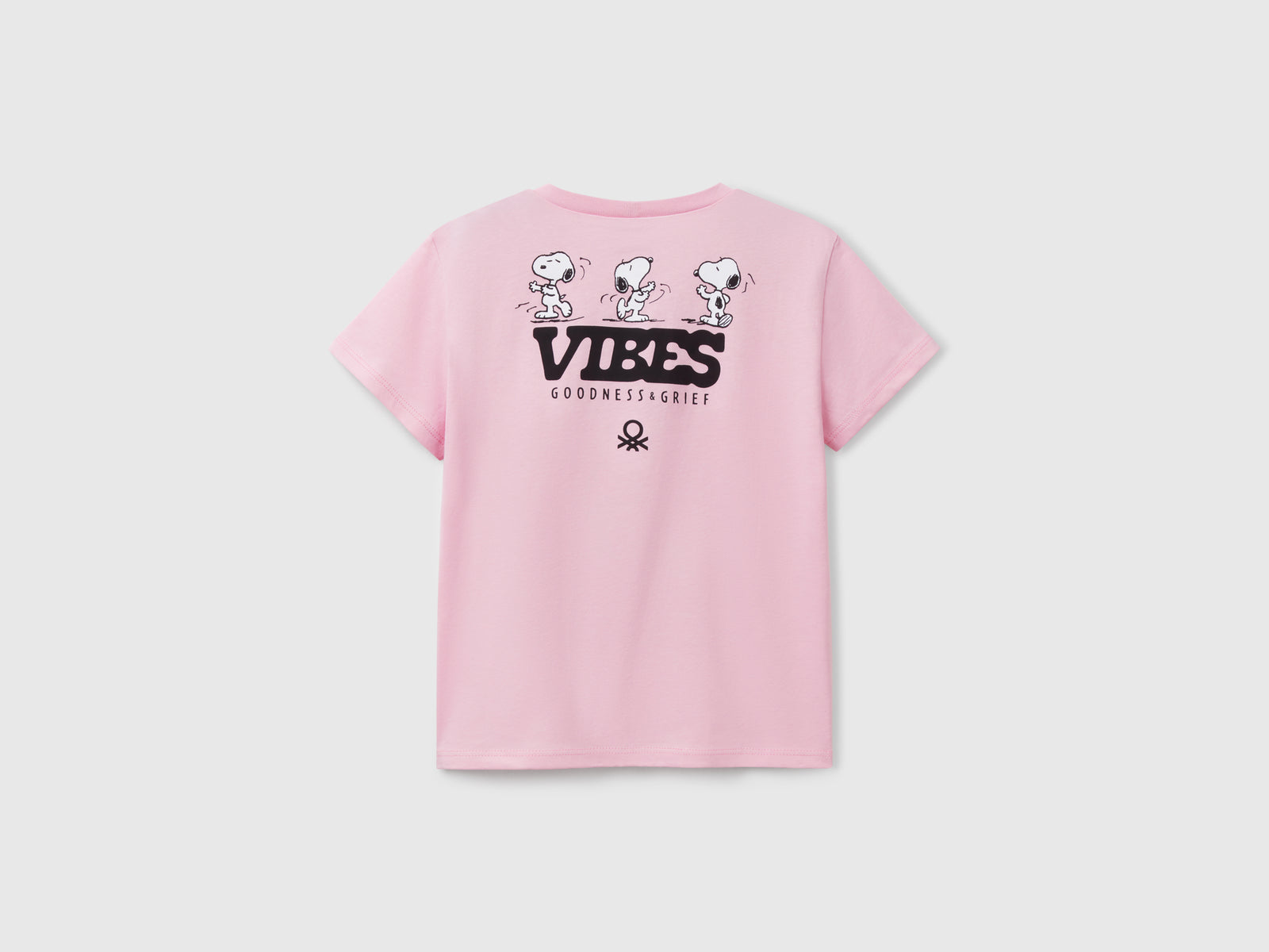 T-shirt Snoopy ©Peanuts da bambina rosa 2 | Benetton Outlet