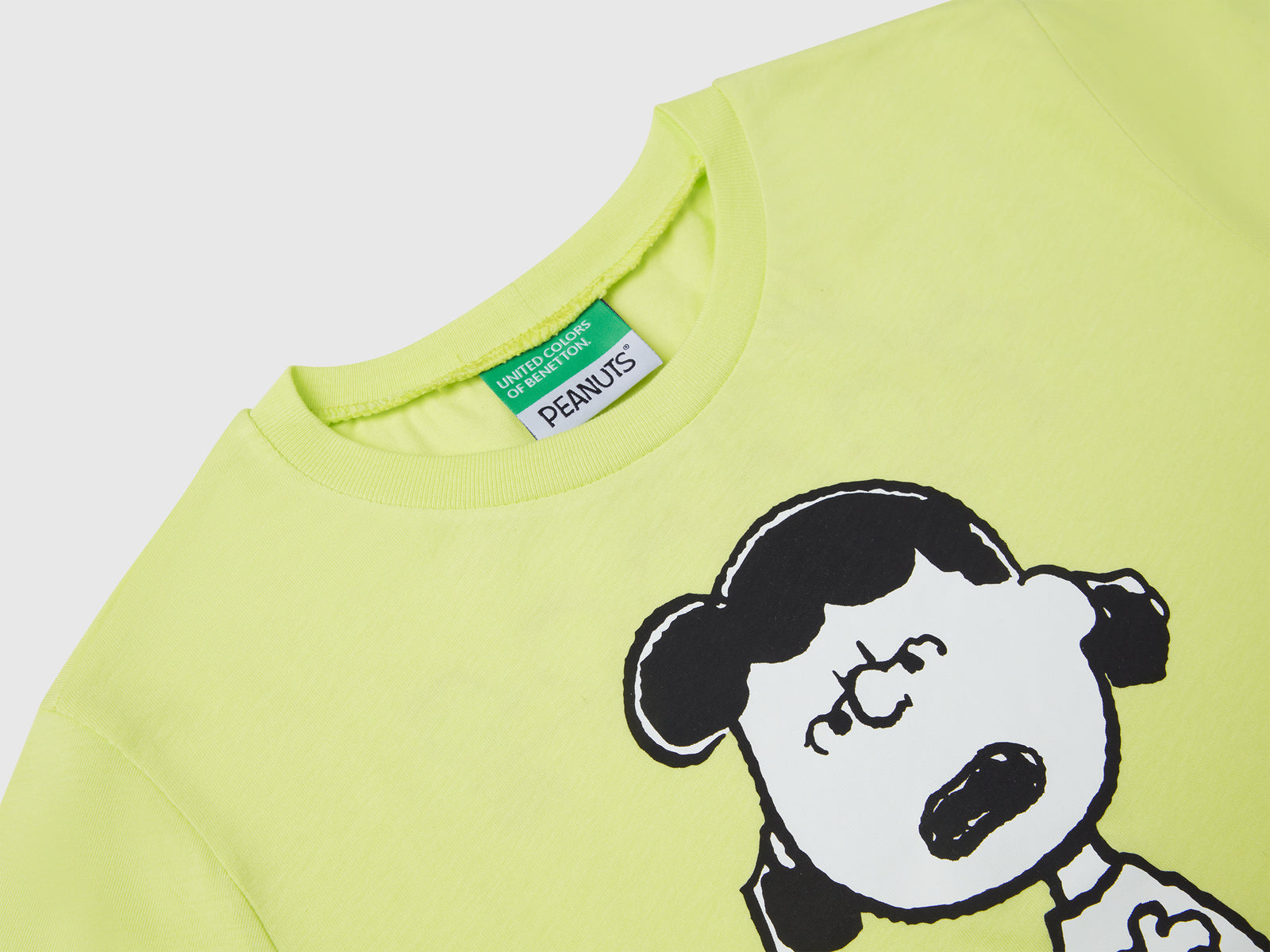 T-shirt Snoopy ©Peanuts da bambina giallo 3 | Benetton Outlet