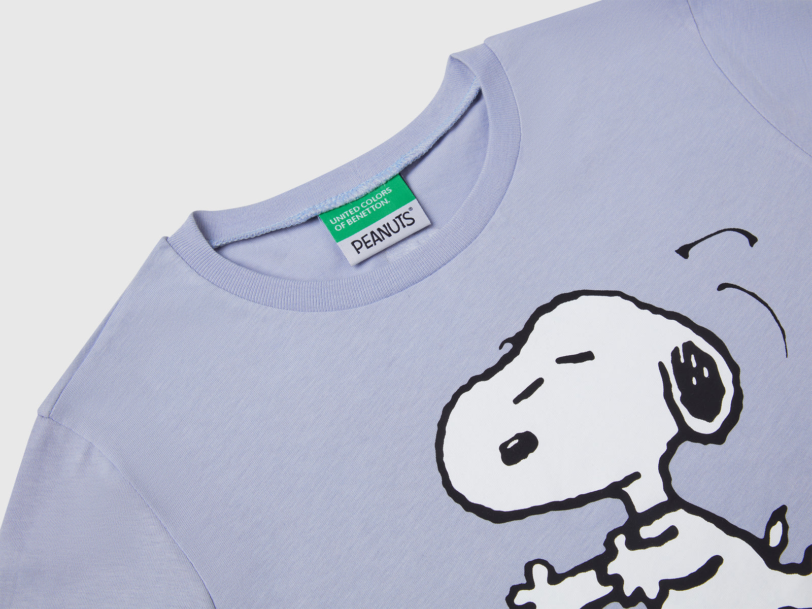 T-shirt Snoopy ©Peanuts da bambina pervinca 3 | Benetton Outlet