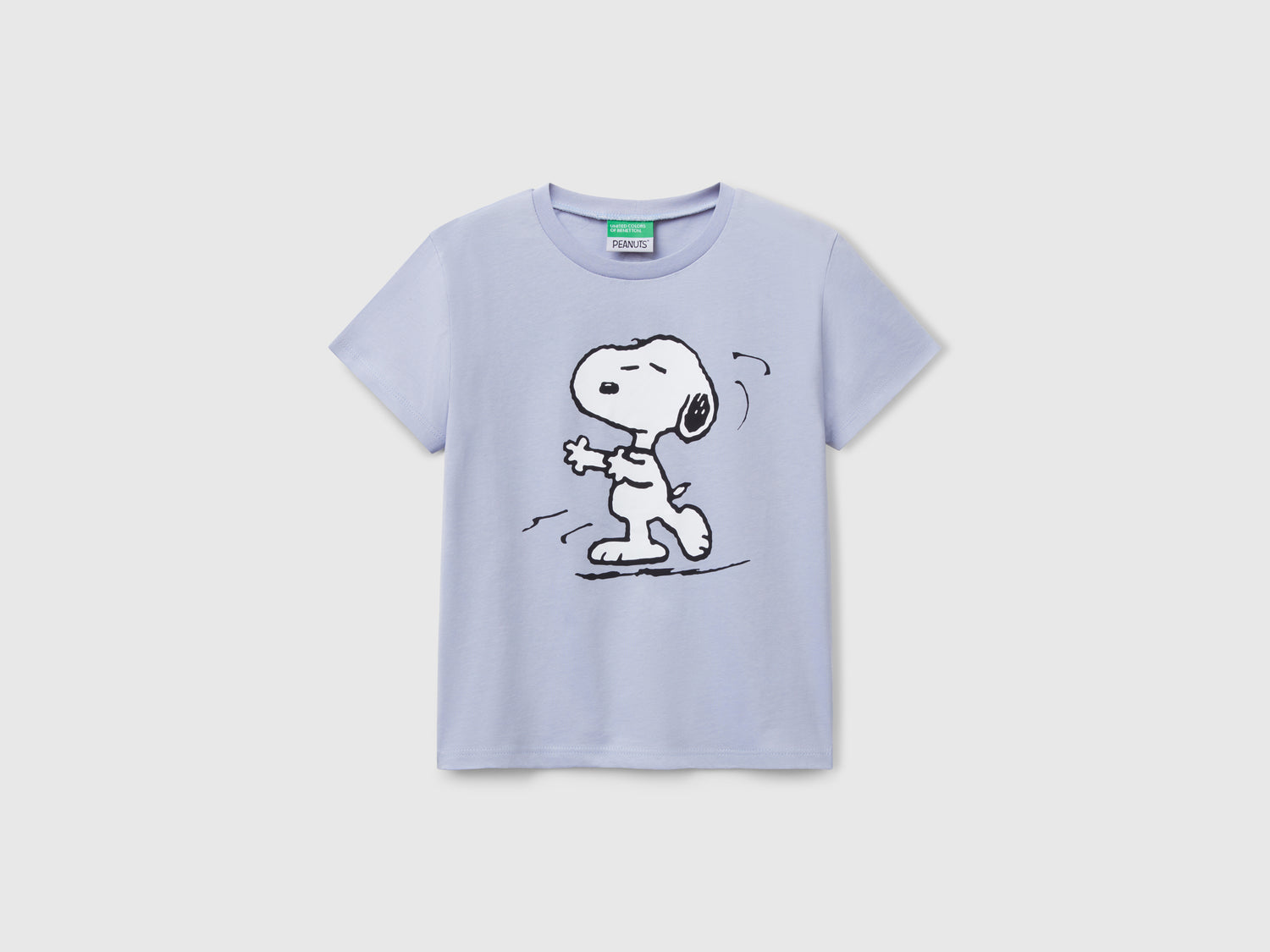T-shirt Snoopy ©Peanuts da bambina pervinca | Benetton Outlet