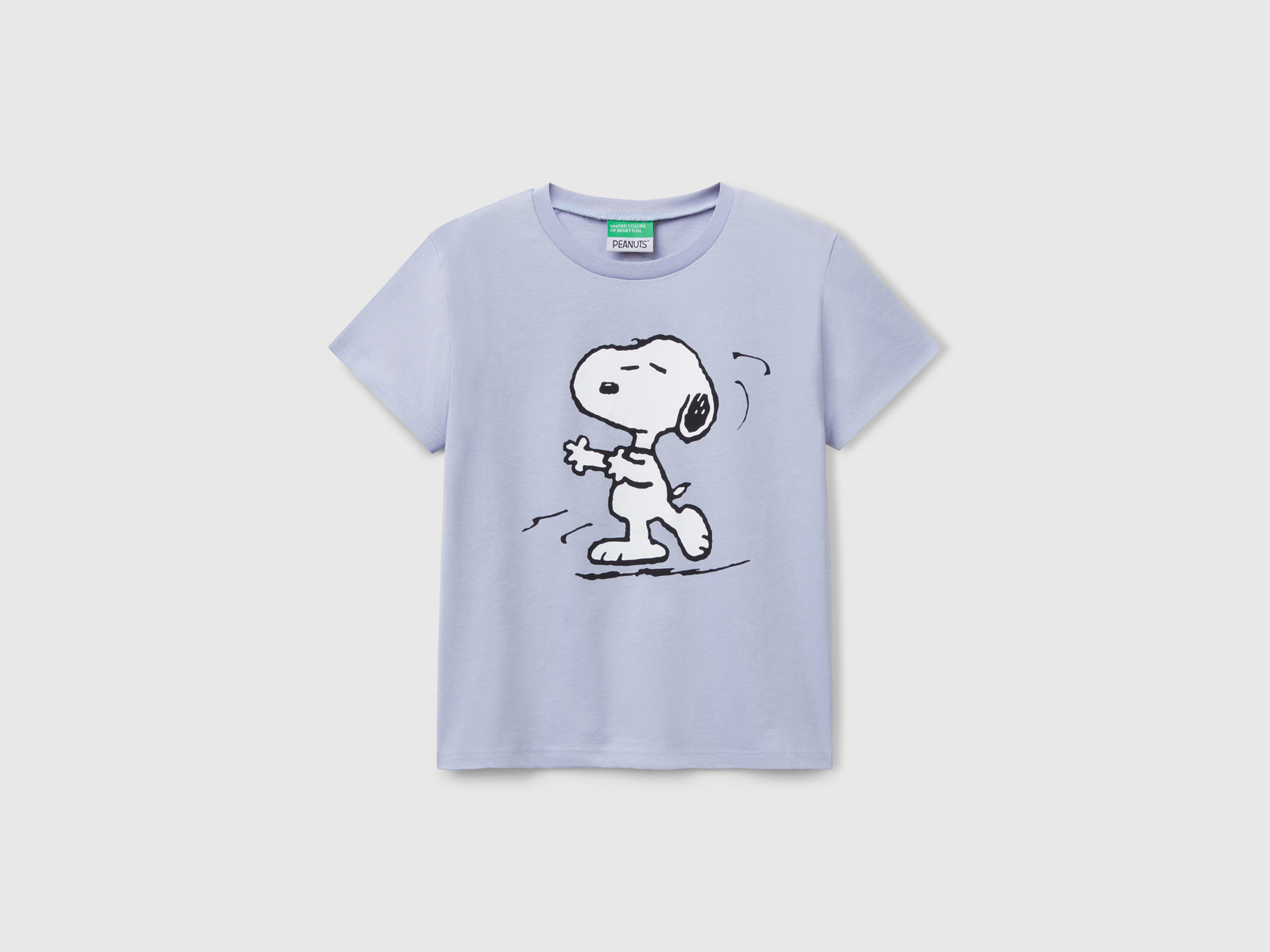 T-shirt Snoopy ©Peanuts da bambina pervinca | Benetton Outlet
