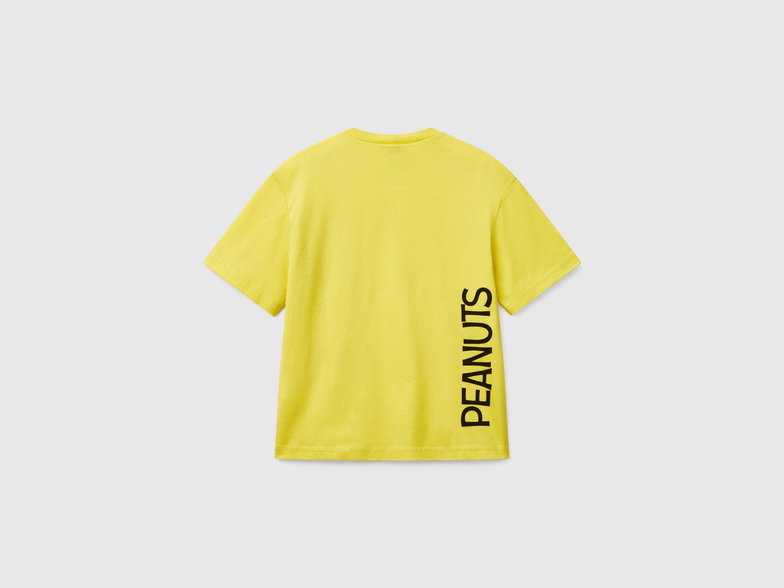 Maglietta manica corta Snoopy ©Peanuts da bambino giallo 2 | Benetton Outlet