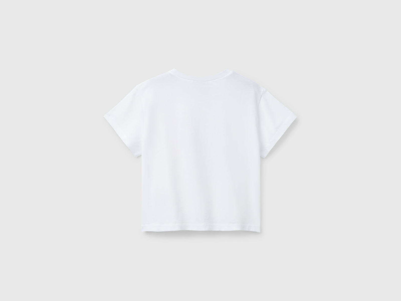 T-shirt girocollo Snoopy ©Peanuts da bimba bianco 2 | Benetton Outlet