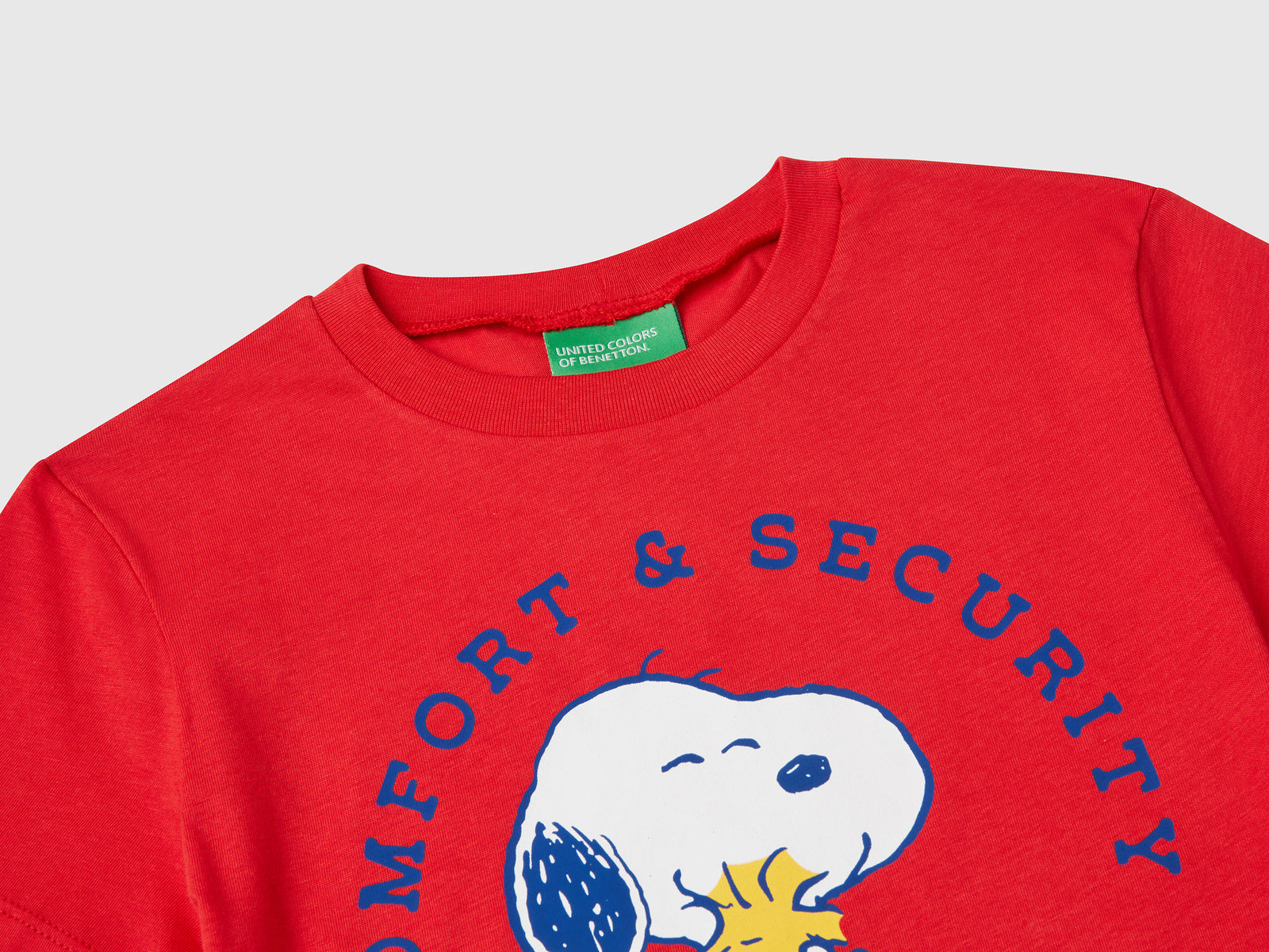 Maglietta con stampa Snoopy ©Peanuts da bimbo rosso 3 | Benetton Outlet