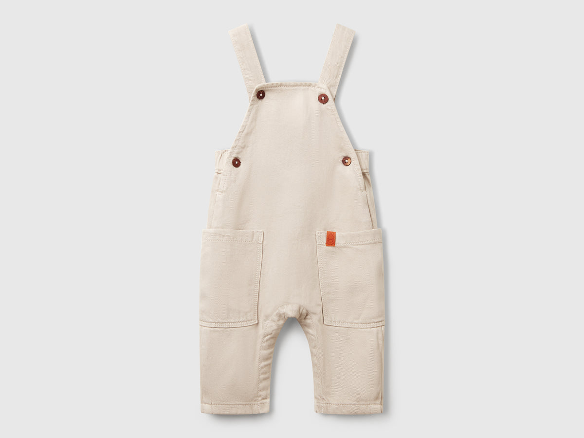 Salopette fluida con tasche