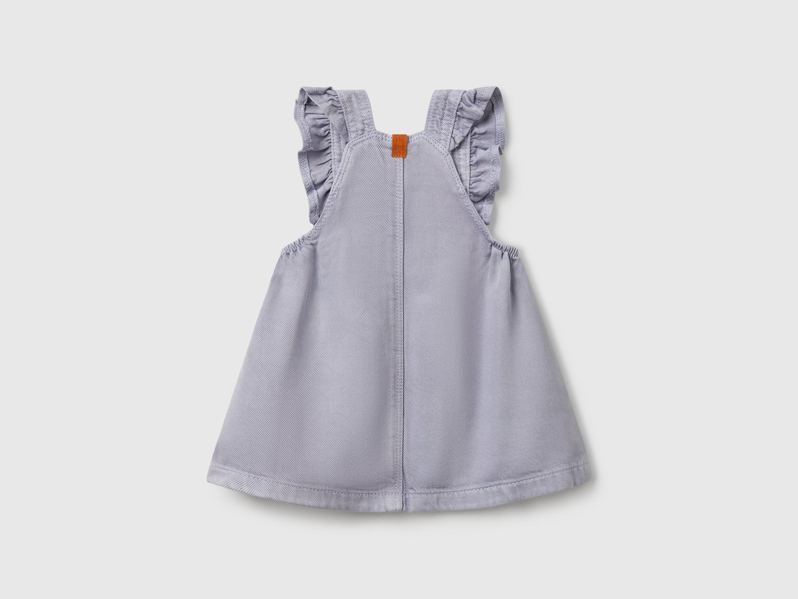 Gonna salopette con rouches da neonato pervinca 2 | Benetton Outlet