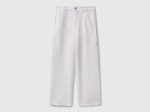 Pantaloni fluidi stile worker