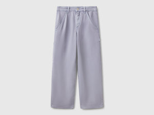 Pantaloni fluidi stile worker