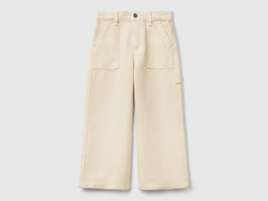 Pantaloni fluidi con gamba dritta