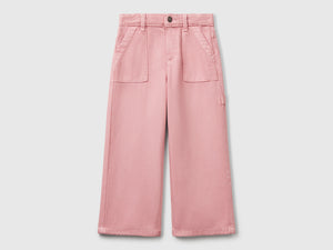 Pantaloni fluidi con gamba dritta