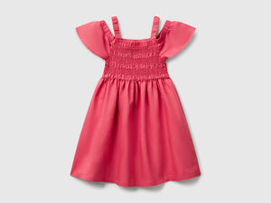 Vestito in misto lino