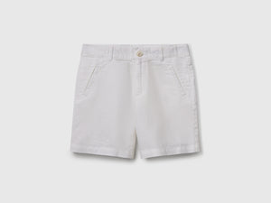 Shorts in misto lino