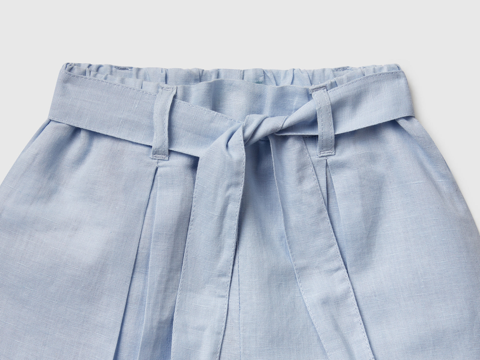 Bermuda con fusciacca da bimba azzurro 3 | Benetton Outlet