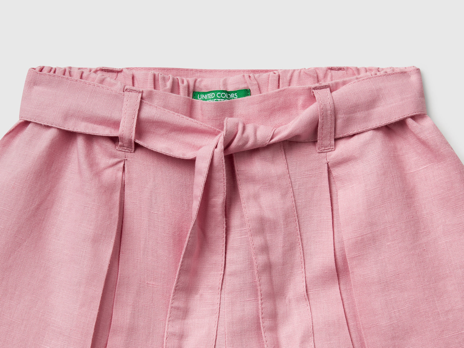 Bermuda con fusciacca da bimba rosa 3 | Benetton Outlet
