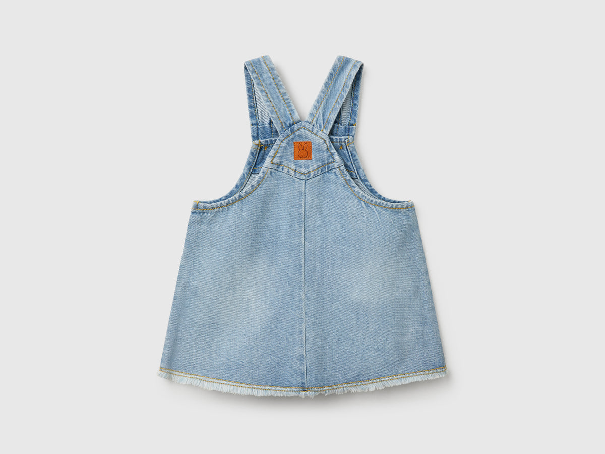 Gonna salopette di jeans
