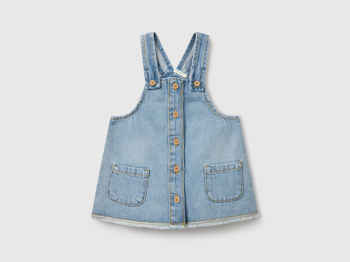 Gonna salopette di jeans