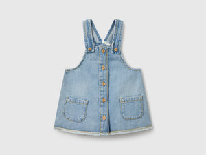 Gonna salopette di jeans