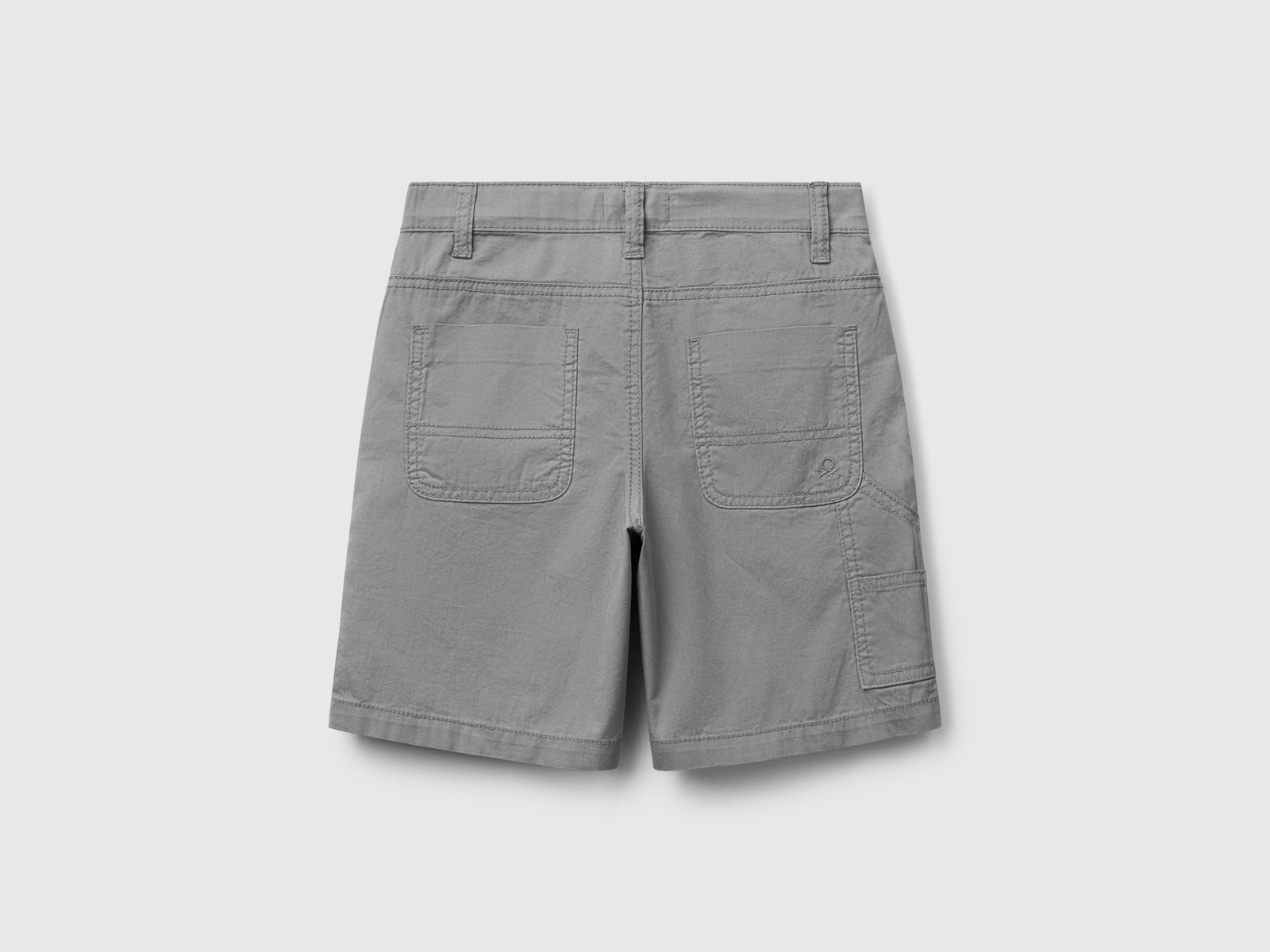 Bermuda leggeri da bambino grigio 2 | Benetton Outlet