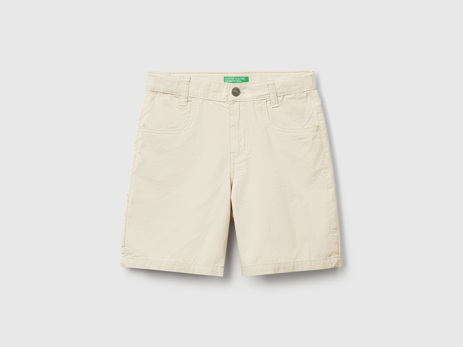 Bermuda leggeri da bambino beige | Benetton Outlet