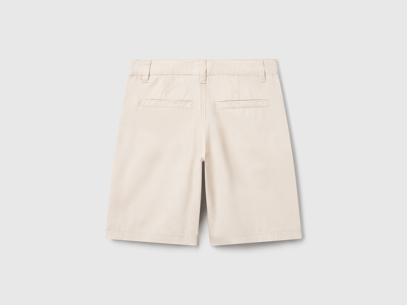 Bermuda in puro cotone da bambino beige 2 | Benetton Outlet