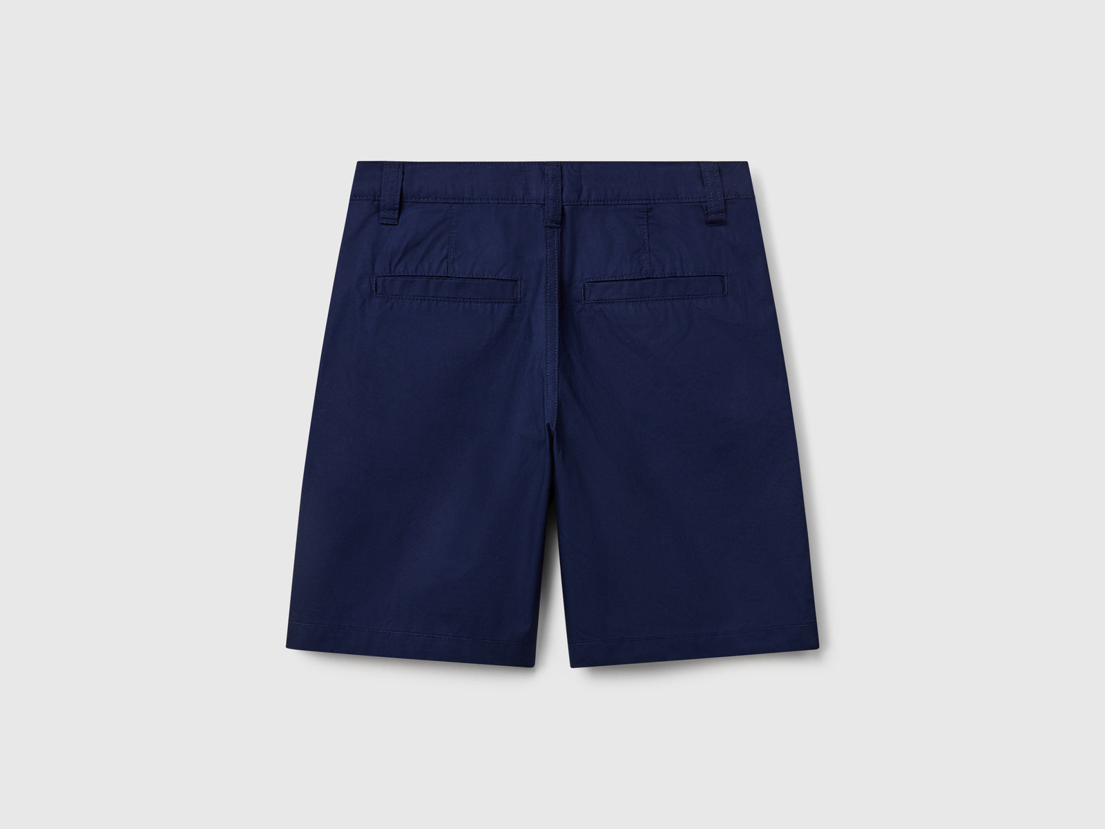 Bermuda in puro cotone da bambino blu scuro 2 | Benetton Outlet
