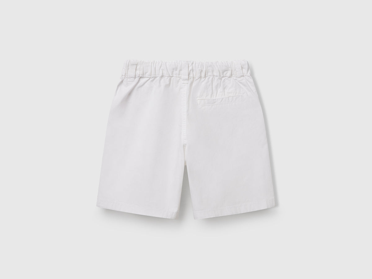 Shorts 100% cotone con coulisse