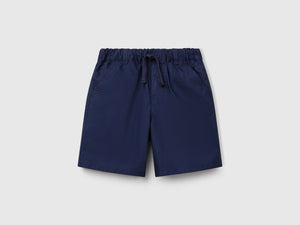 Shorts 100% cotone con coulisse