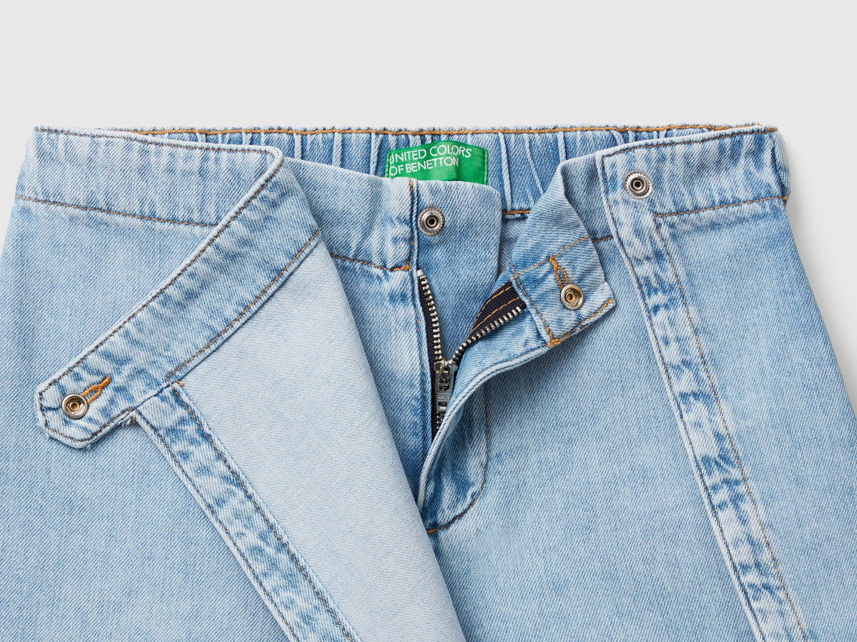 Gonna pantalone di jeans