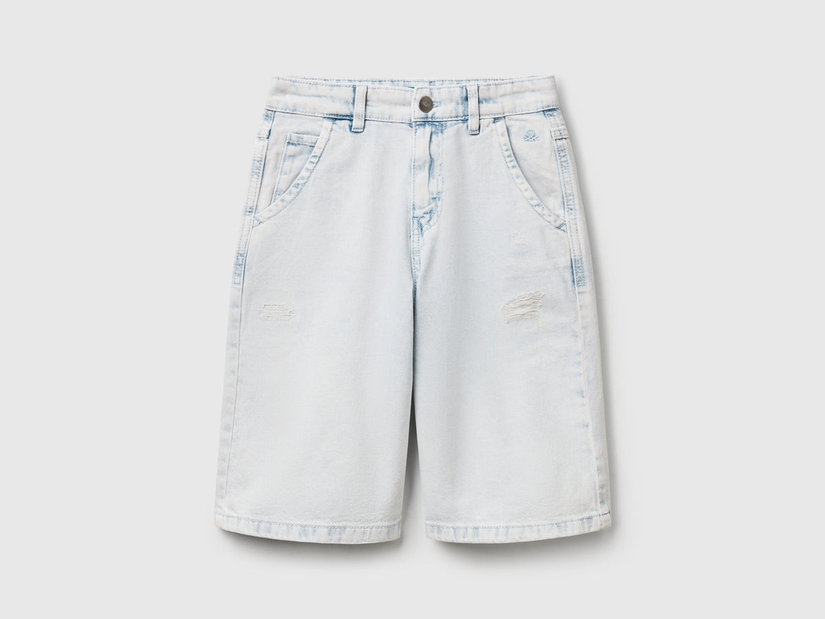 Pantaloni corti di jeans