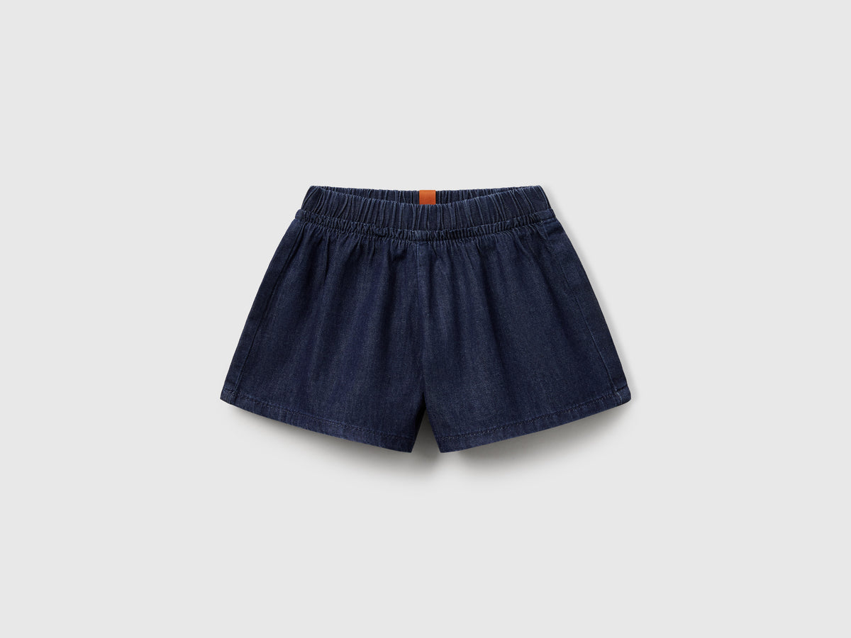 Gonna pantalone in chambray
