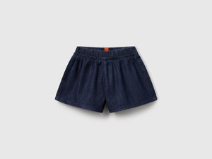 Gonna pantalone in chambray