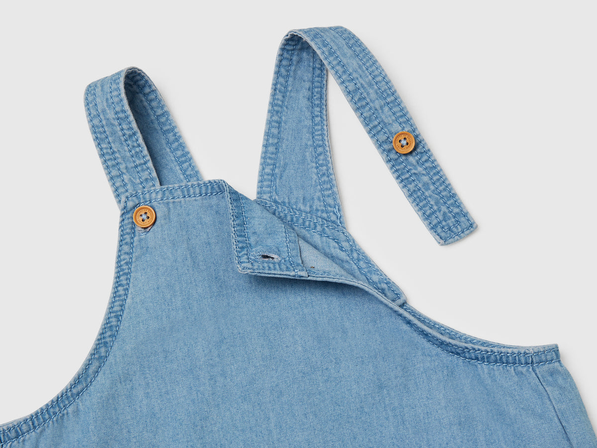 Salopette in chambray