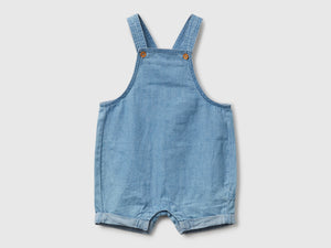 Salopette in chambray