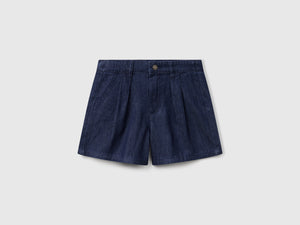 Shorts leggeri effetto jeans
